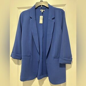 Open front blazer